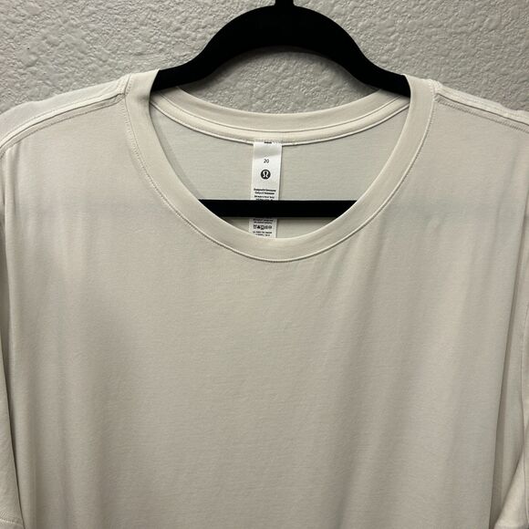 NWT Lululemon Love Crew Color Bone Size 20 - Picture 3 of 12
